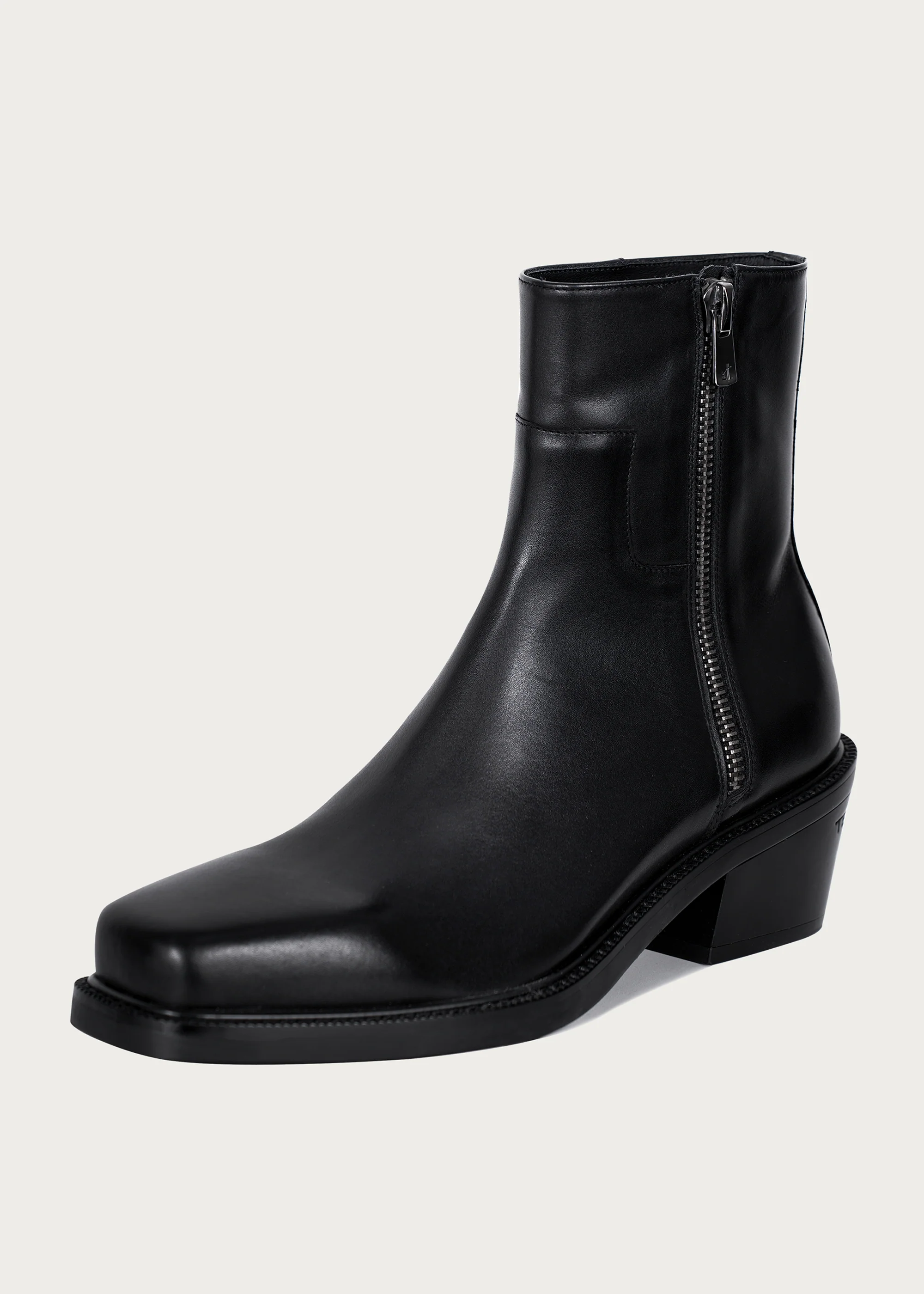 Ankle boots Square-toe Black - Image 5